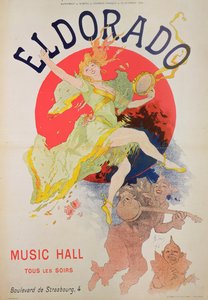 Poster for El Dorado by Jules Cheret